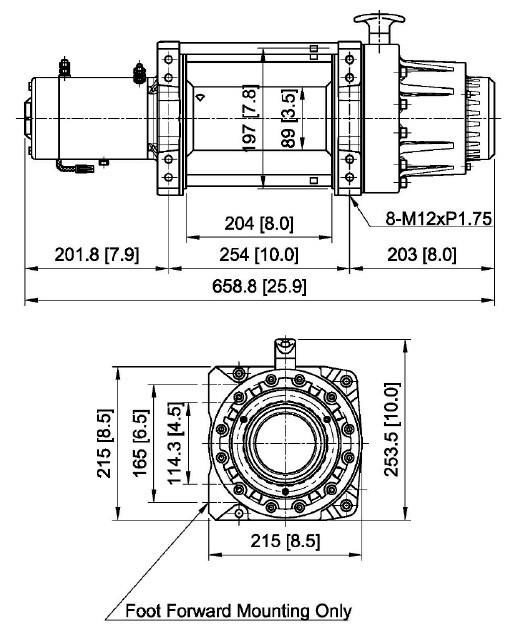 Лебедка электрическая ComeUp Seal Gen2 16,5